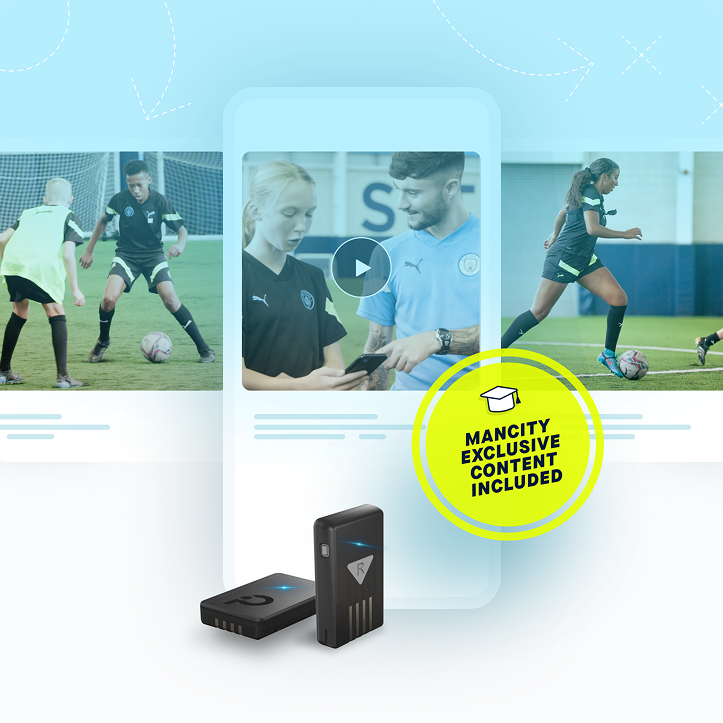 CITYPLAY by Playermaker | Sensor de fútbol con app de entrenamiento Man City